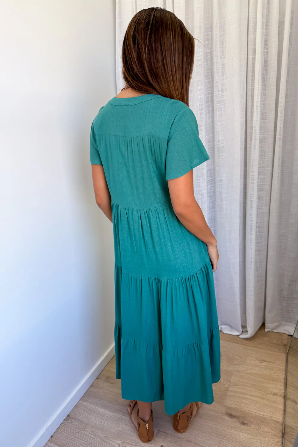 Tarlie Dress - Green - Image 4