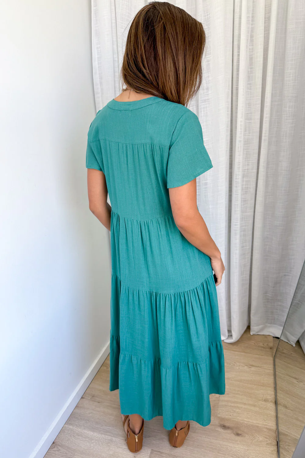 Tarlie Dress - Green - Image 7