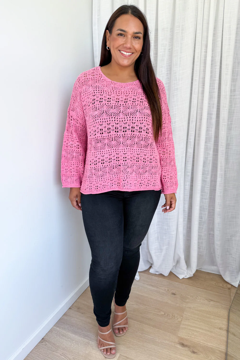 Taylah Knit - Pink - Image 14