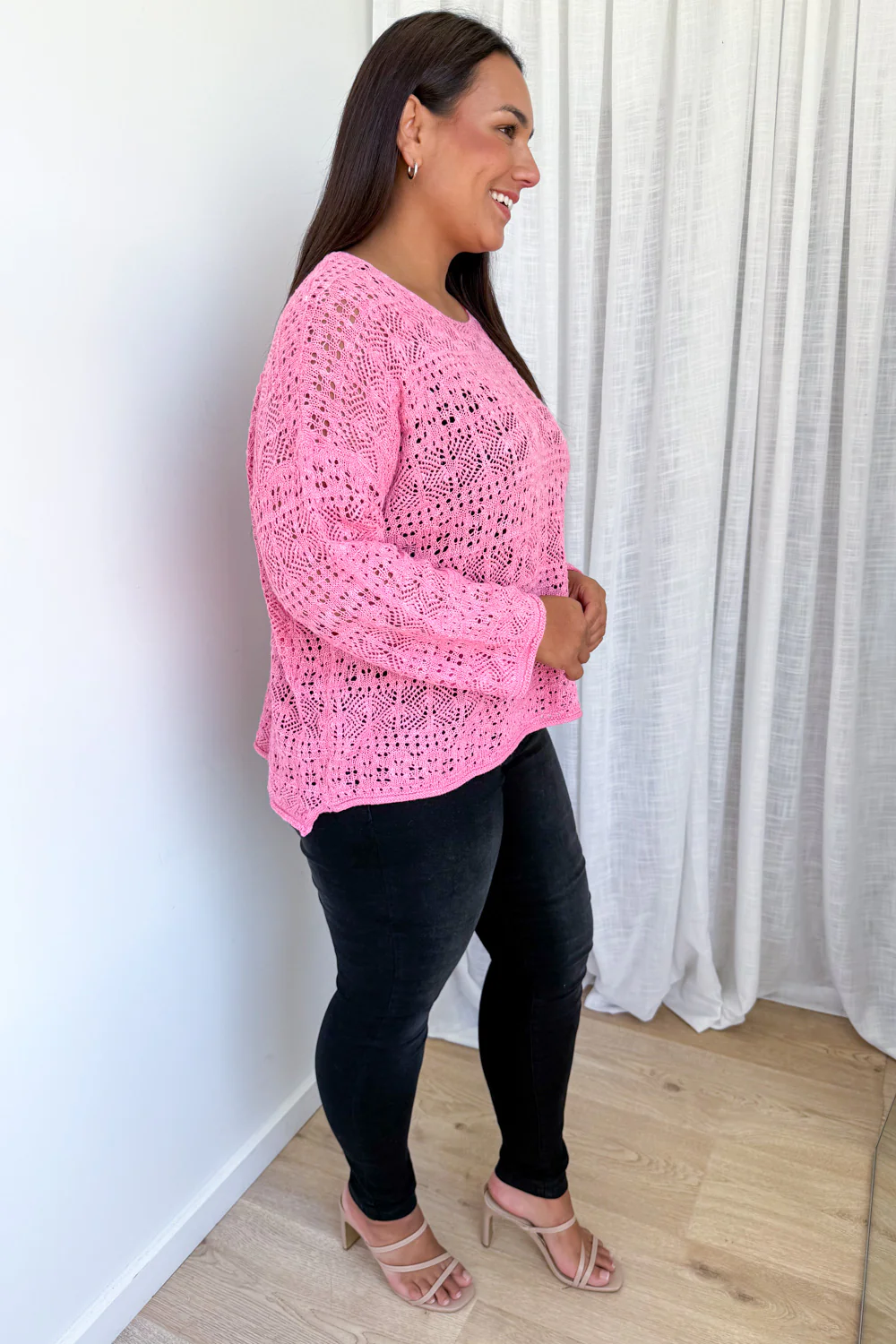 Taylah Knit - Pink - Image 15