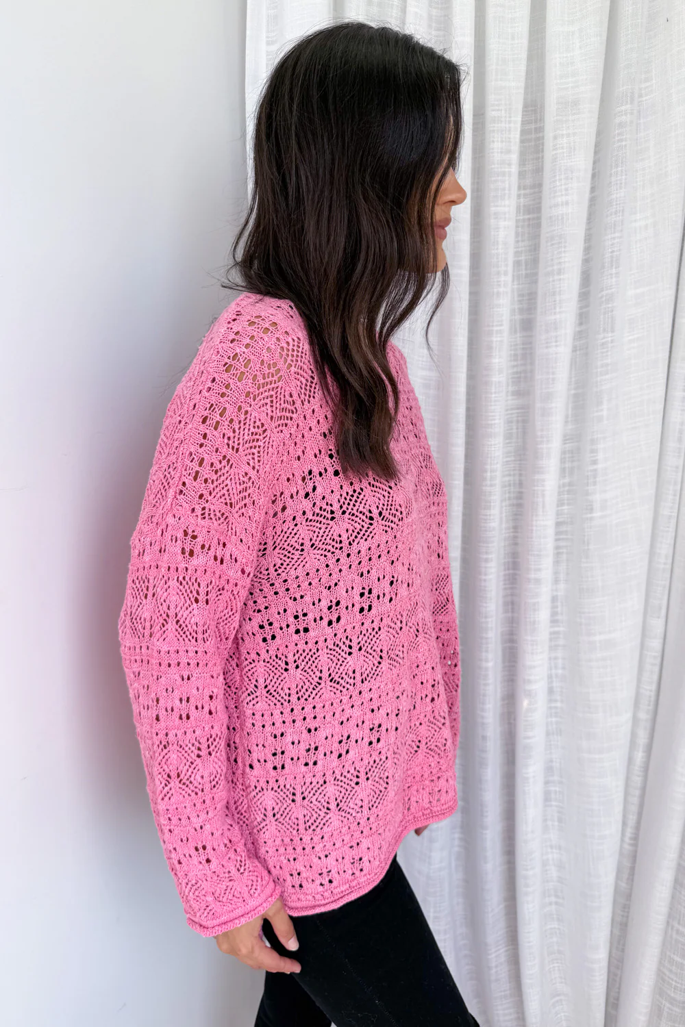 Taylah Knit - Pink - Image 7