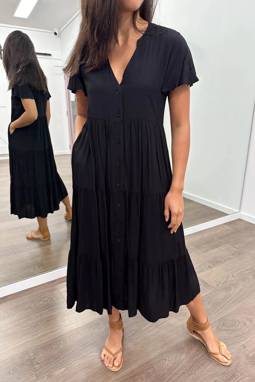 Teacher Dress - Black - Image 2