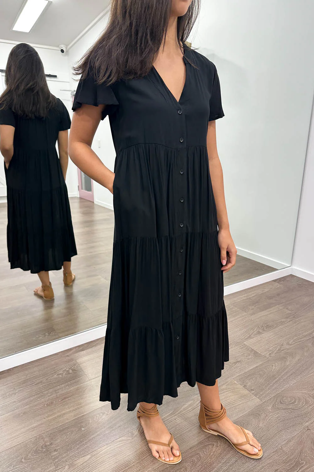 Teacher Dress - Black - Image 3