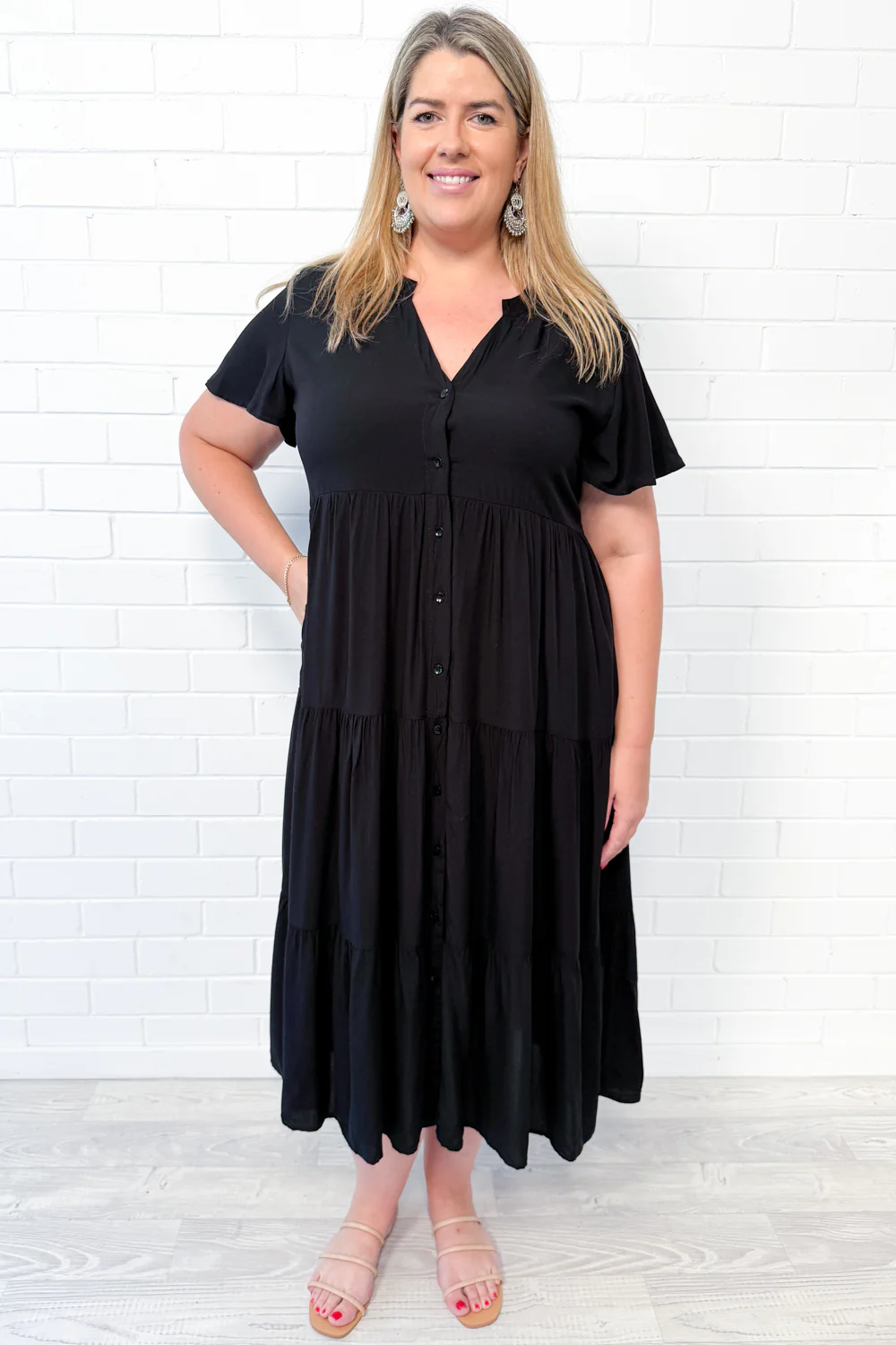 Teacher Dress - Black - Image 7