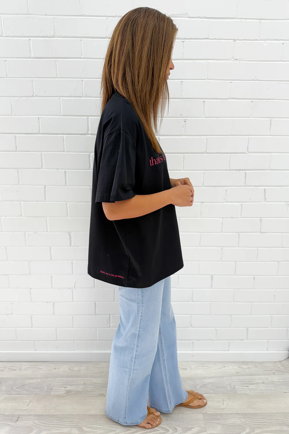 That's Not A Me Problem Oversized Tee - Image 10