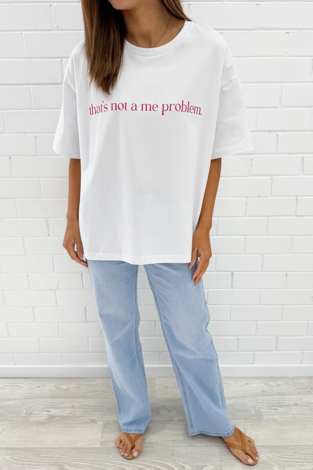 That's Not A Me Problem Oversized Tee - Image 17