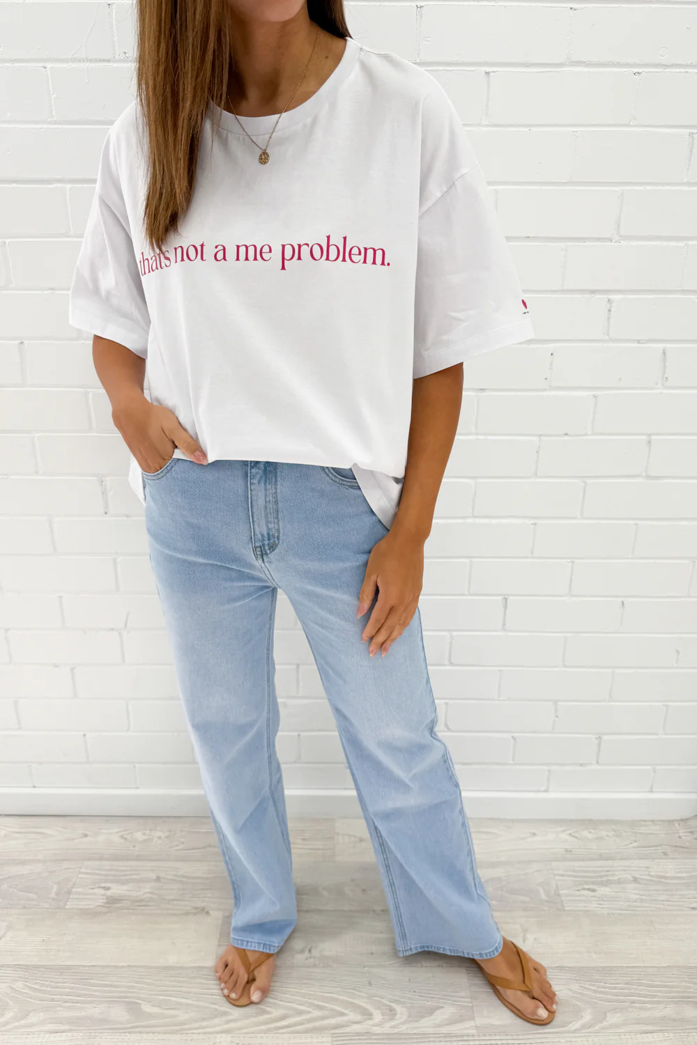 That's Not A Me Problem Oversized Tee - Image 18