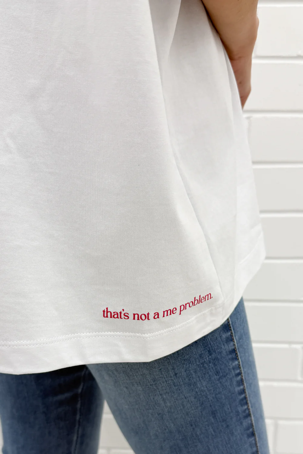 That's Not A Me Problem Oversized Tee - Image 21