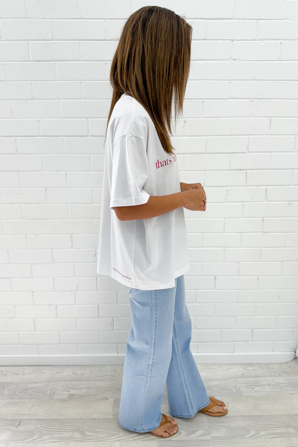 That's Not A Me Problem Oversized Tee - Image 23