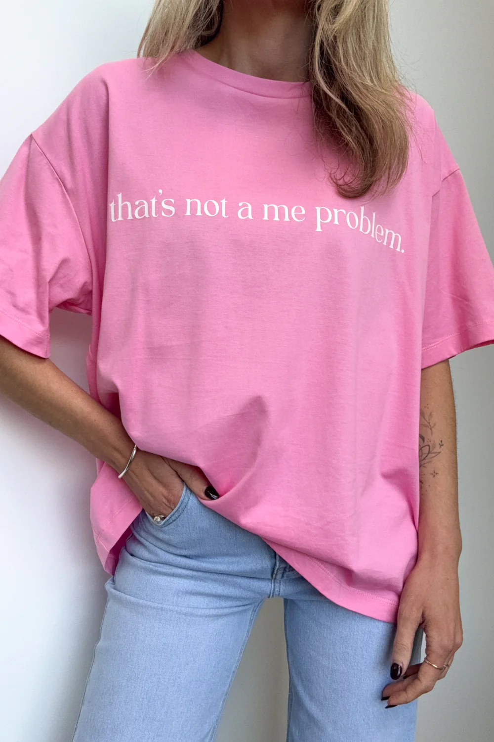 That's Not A Me Problem Oversized Tee - Image 26