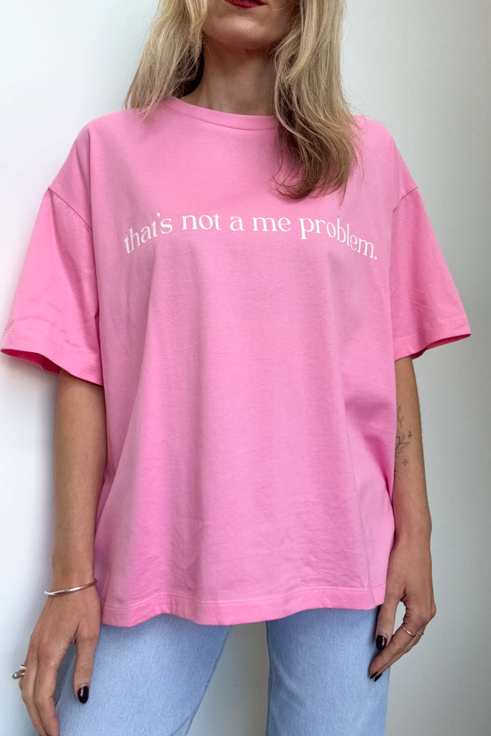 That's Not A Me Problem Oversized Tee - Image 27