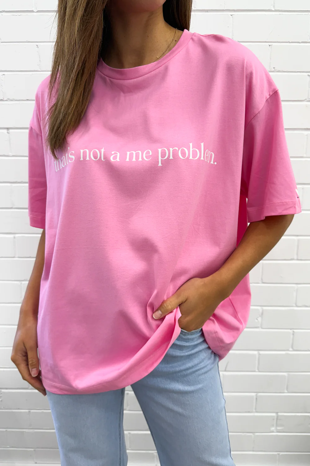 That's Not A Me Problem Oversized Tee - Image 33