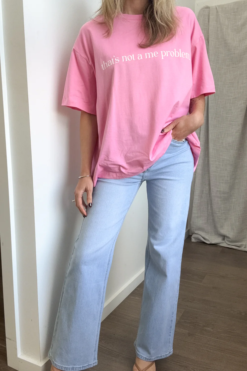 That's Not A Me Problem Oversized Tee - Image 37