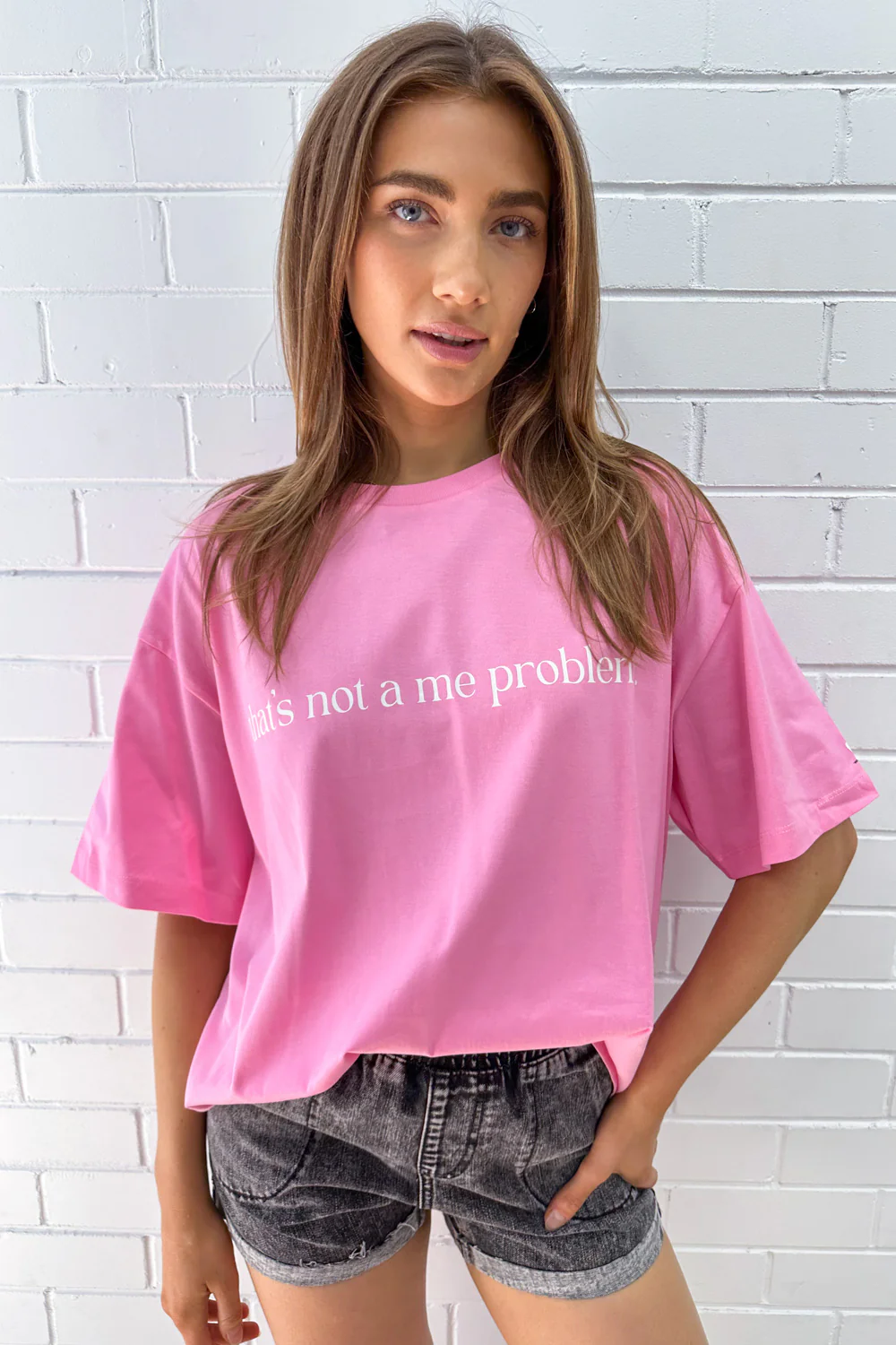 That's Not A Me Problem Oversized Tee - Image 39