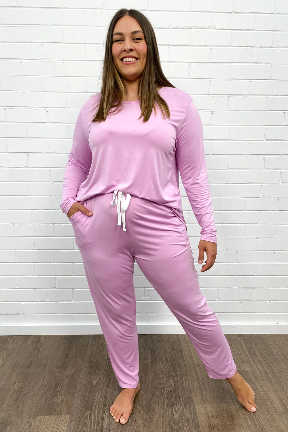 The Comfiest PJs Long Sleeved Tee & Pants Set - Fairy Floss - Image 11