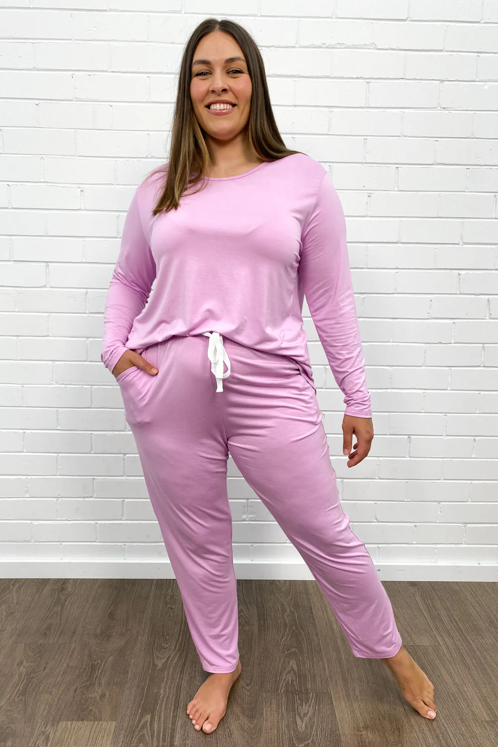 The Comfiest PJs Long Sleeved Tee & Pants Set - Fairy Floss - Image 14