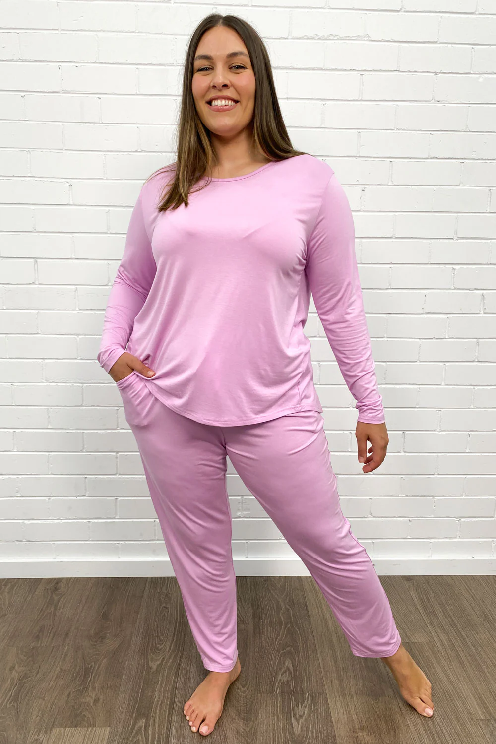 The Comfiest PJs Long Sleeved Tee & Pants Set - Fairy Floss - Image 15