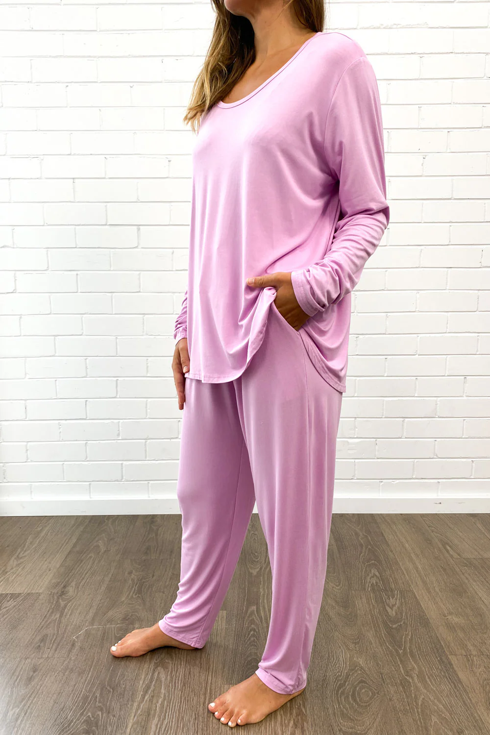 The Comfiest PJs Long Sleeved Tee & Pants Set - Fairy Floss - Image 7