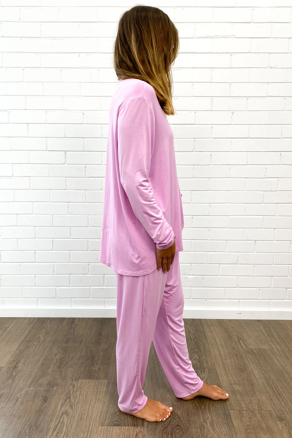 The Comfiest PJs Long Sleeved Tee & Pants Set - Fairy Floss - Image 8