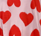 The Comfiest PJs Long Sleeved Tee & Pants Set - Red Hearts - Image 20