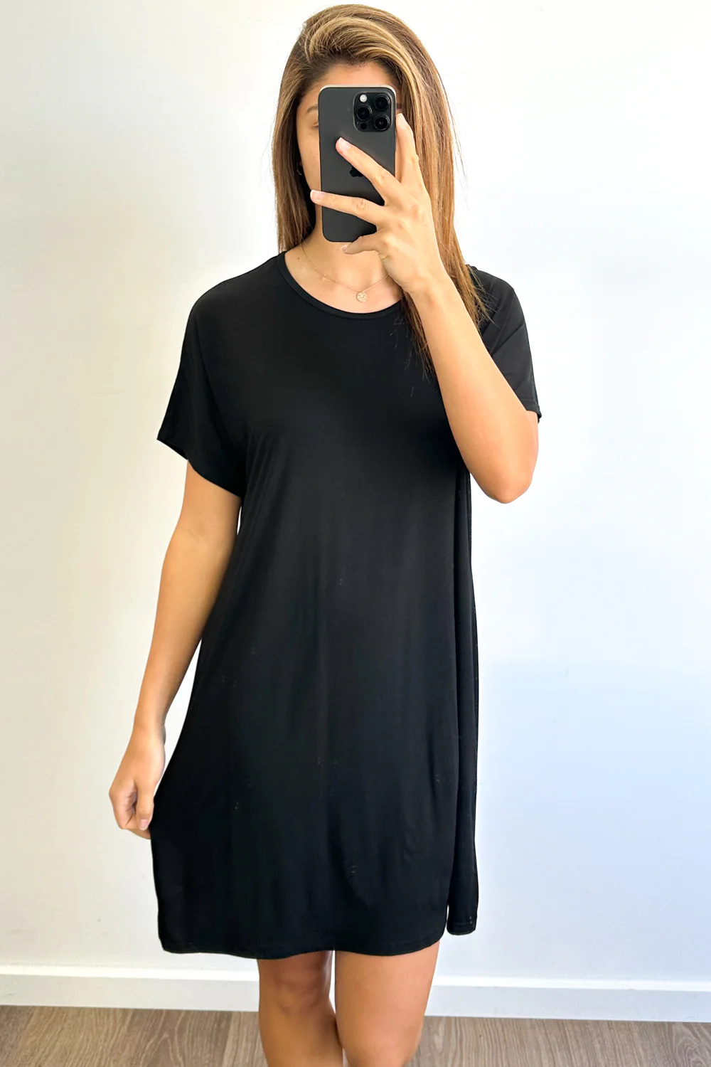 The Comfiest PJs Nightie - Black - Image 6