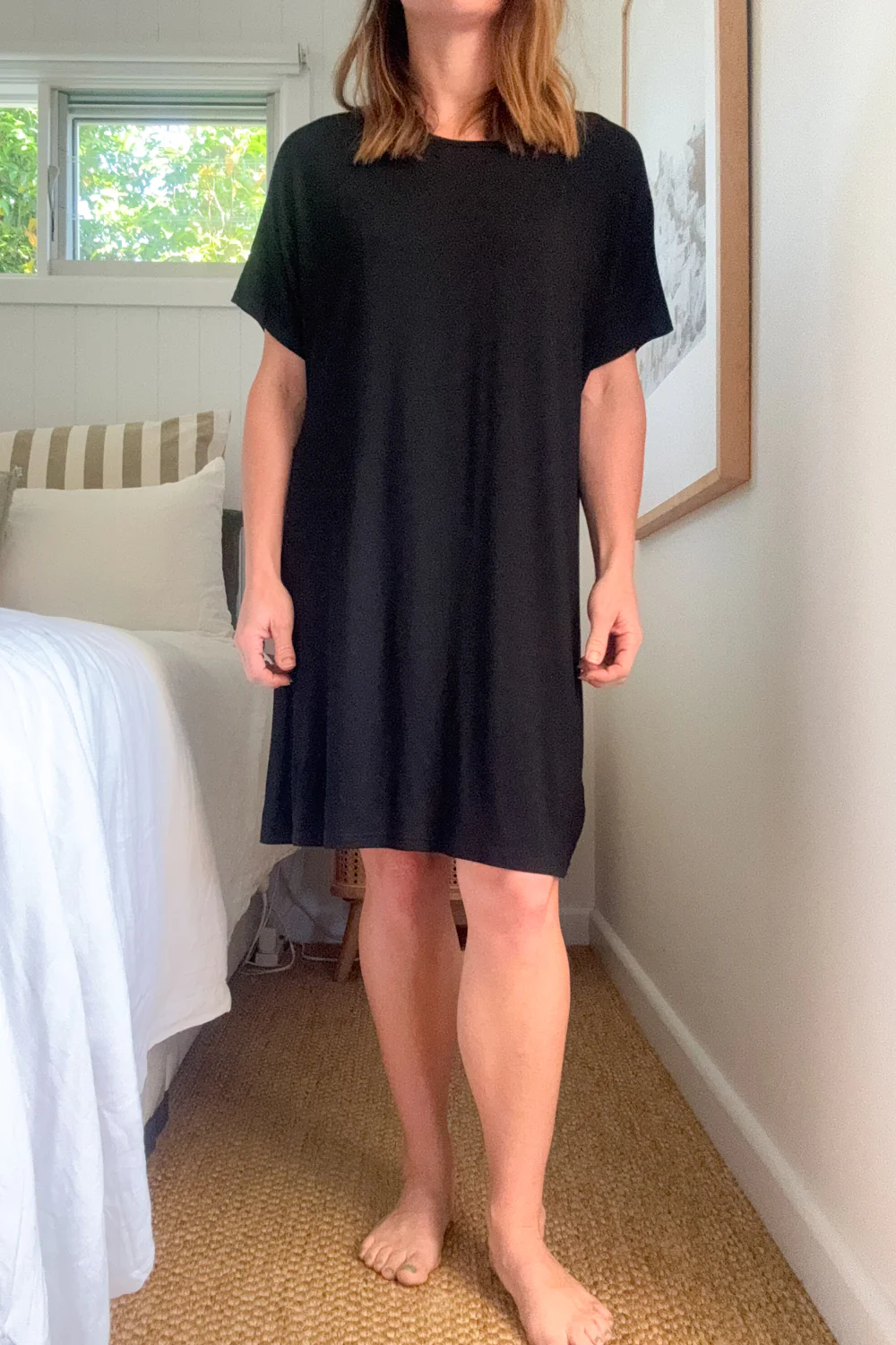 The Comfiest PJs Nightie - Black - Image 8