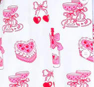 The Comfiest PJs Shirt & Short Set - Pink Print - Image 12