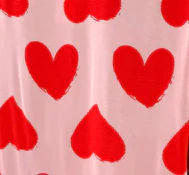 The Comfiest PJs Tee & Shorts Set - Red Hearts - Image 18