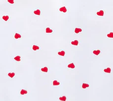 The Comfiest PJs Tee & Shorts Set - Red Mini Hearts - Image 9