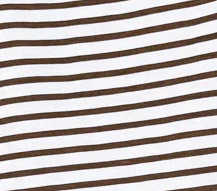 The Comfiest PJs Tee & Shorts Set - White Chocolate Stripe - Image 10