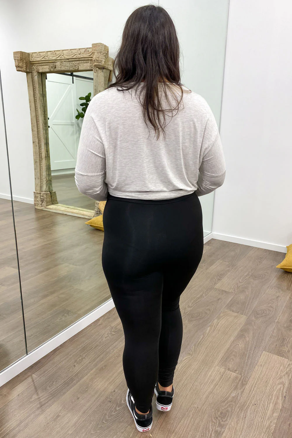 The Extra Fleecy Tights - Black - Image 11
