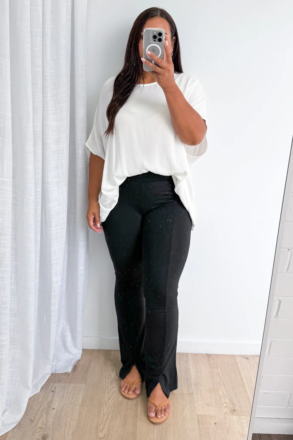 The Flarey Tights - Black - Image 17