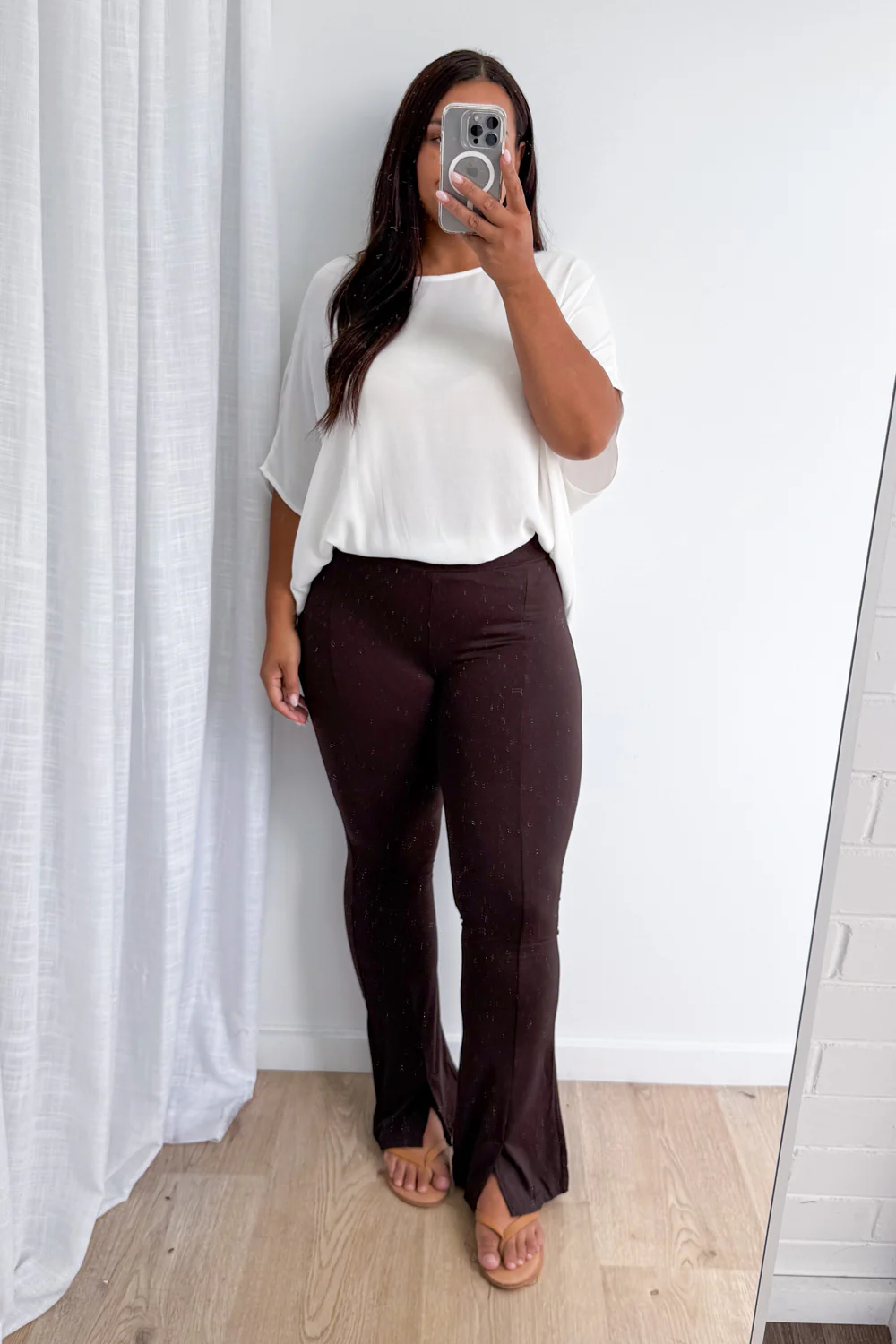 The Flarey Tights - Chocolate - Image 11