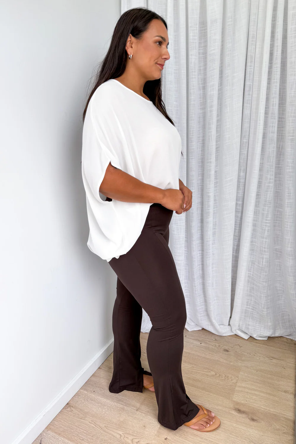 The Flarey Tights - Chocolate - Image 9