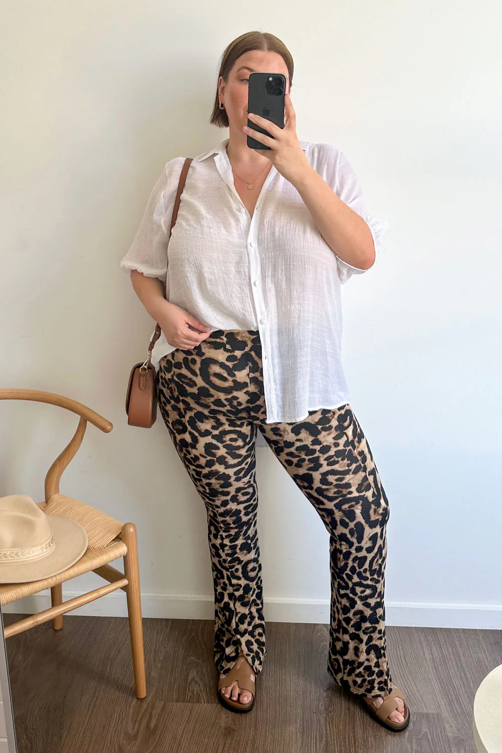 The Flarey Tights - Large Leopard - Image 17