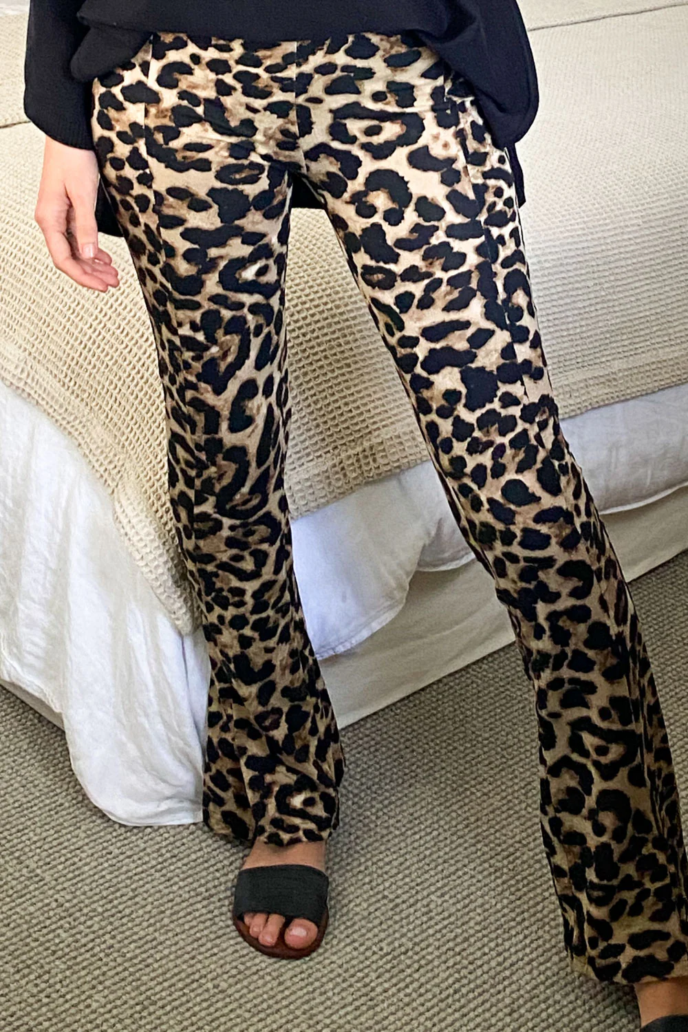 The Flarey Tights - Large Leopard - Image 8