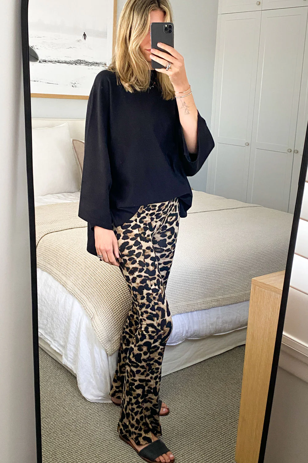 The Flarey Tights - Large Leopard - Image 9