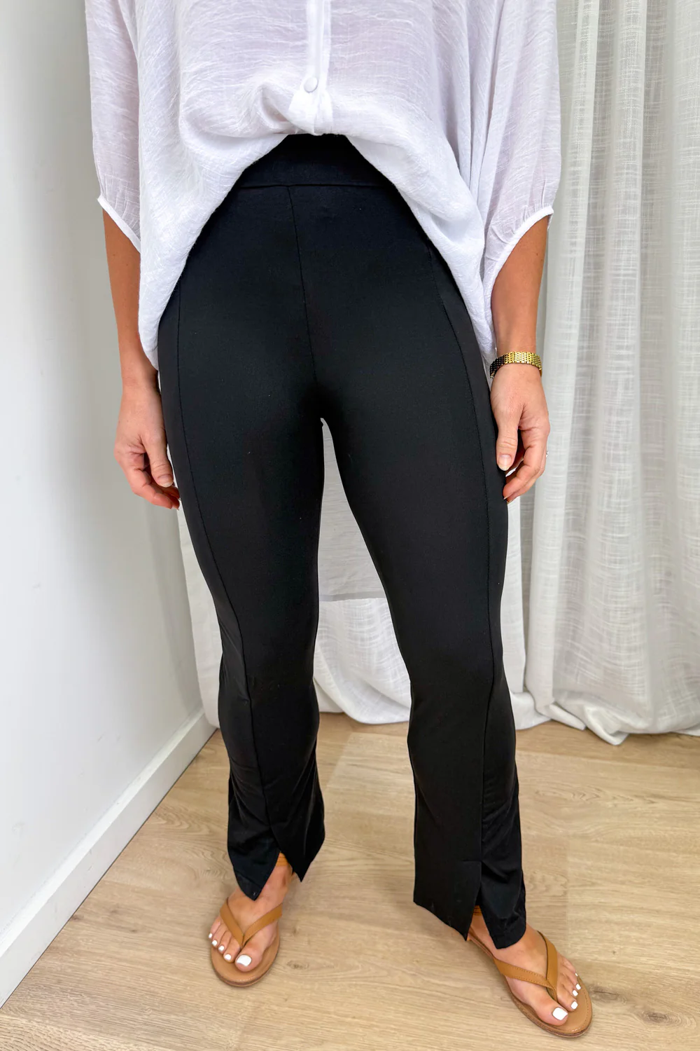 The Flarey Tights Petite - Black - Image 2