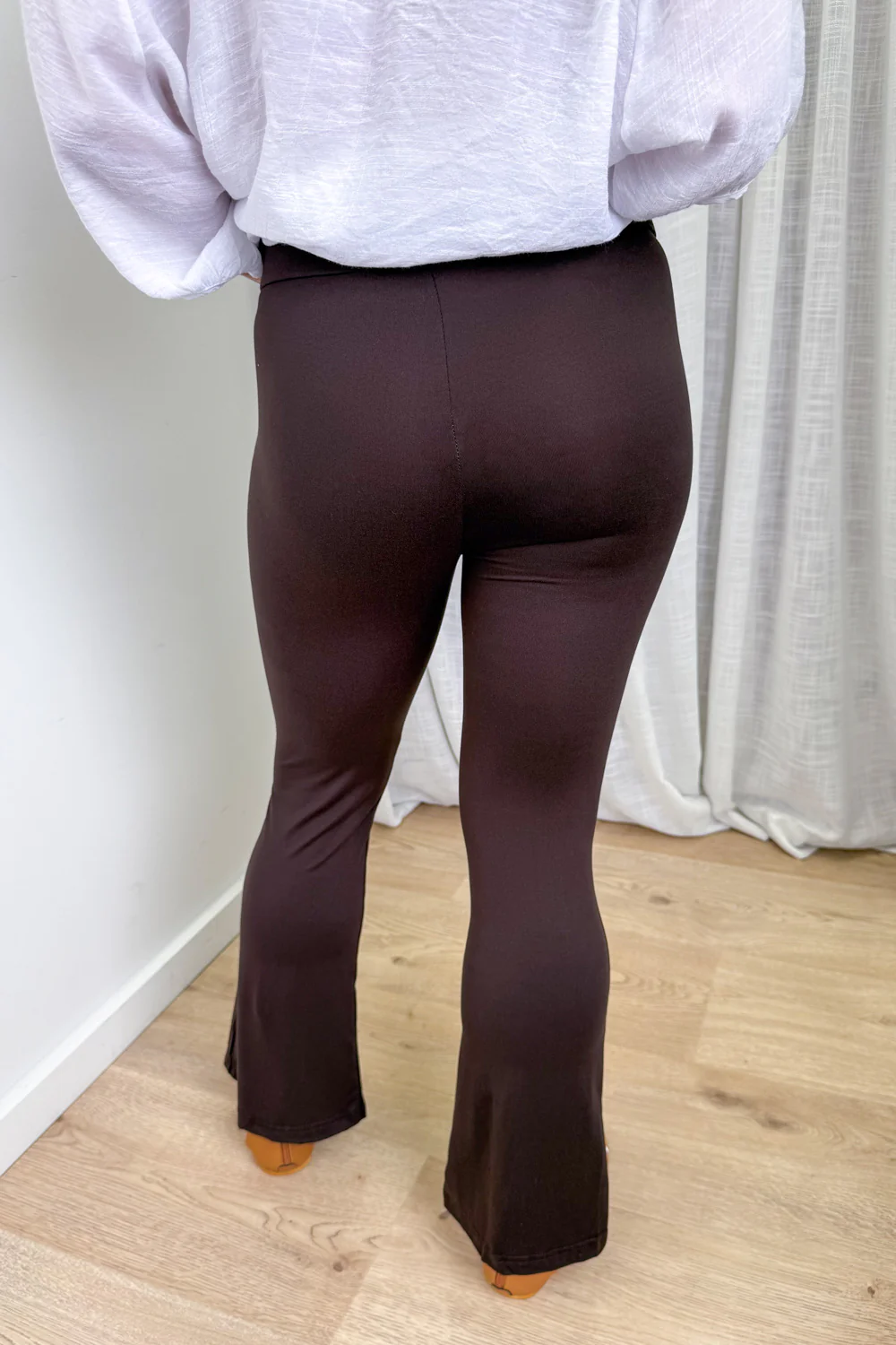 The Flarey Tights Petite - Chocolate - Image 6