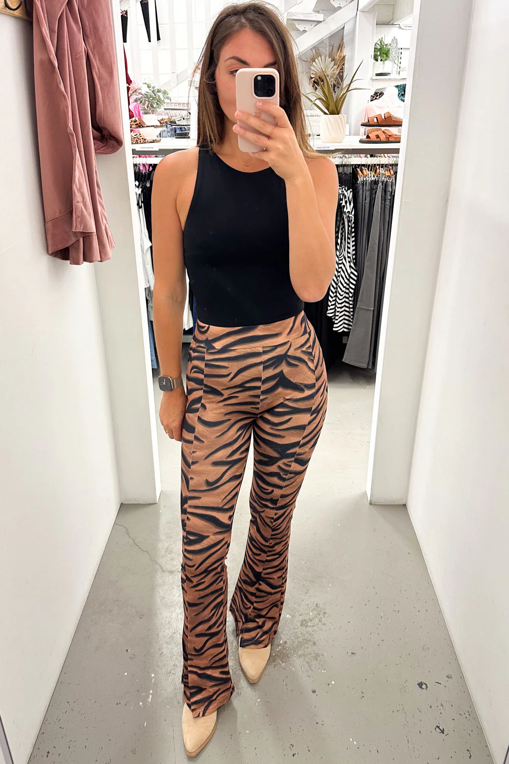 The Flarey Tights - Tiger Print - Image 12
