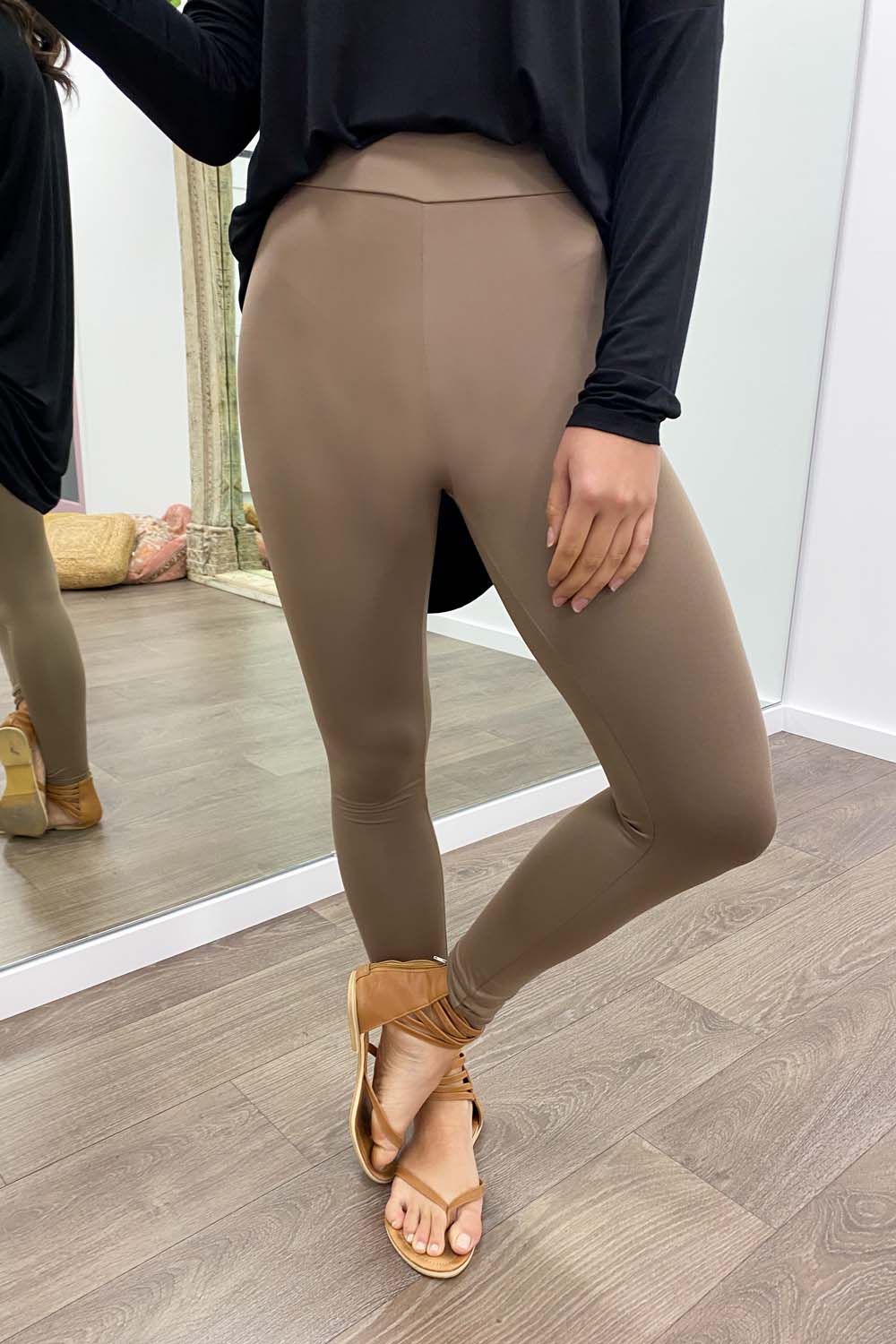 The Fleecy Tights - Black - Image 15
