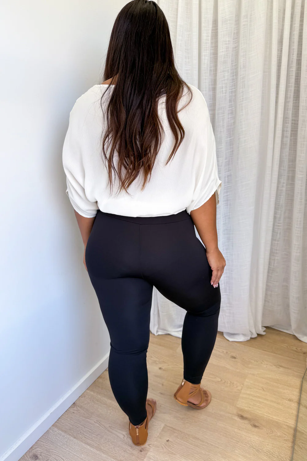 The Fleecy Tights - Black - Image 9
