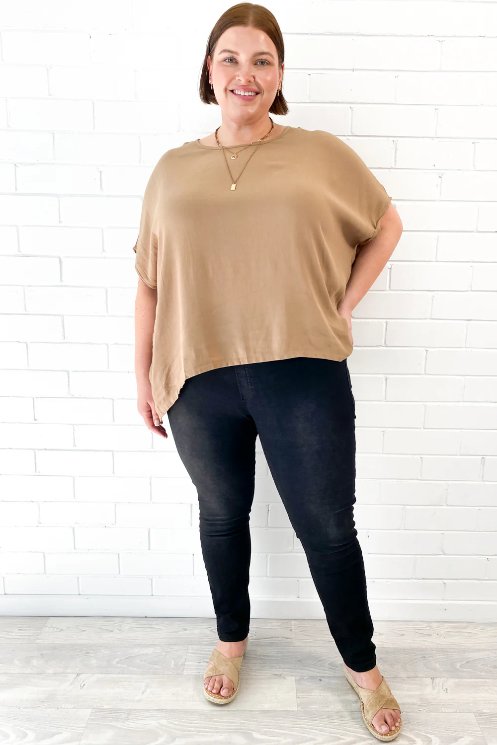 The No-Panel Skinny Jeans - Black Denim - Image 24