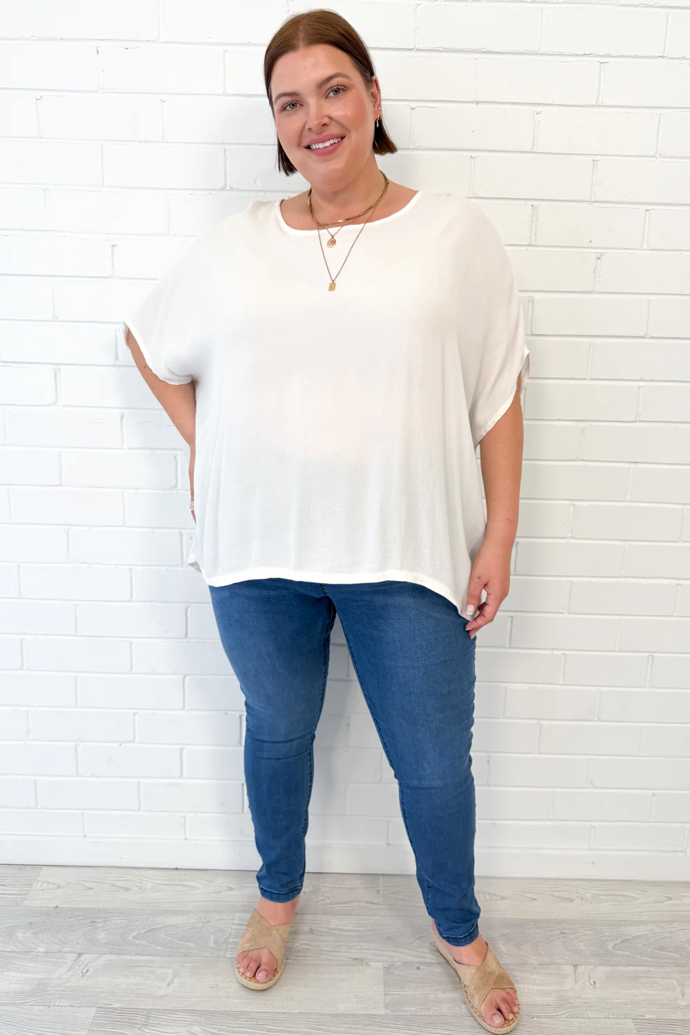 The No-Panel Skinny Jeans - Dark Denim - Image 15