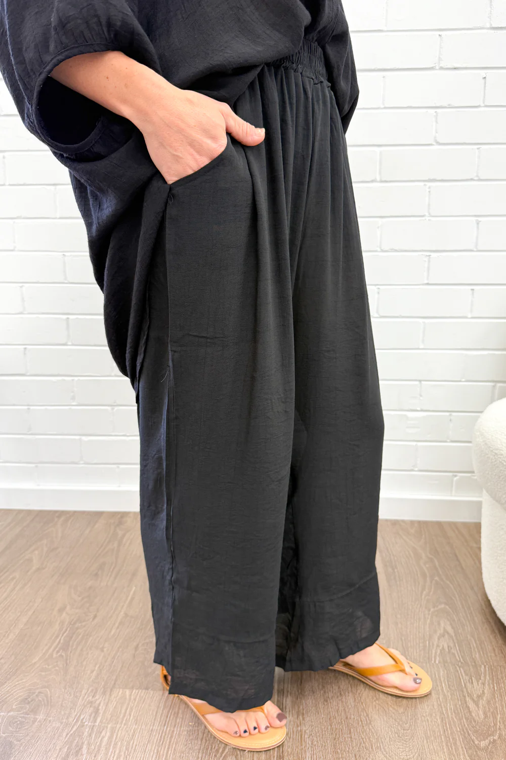 Tibet Pants Petite - Black - Image 4