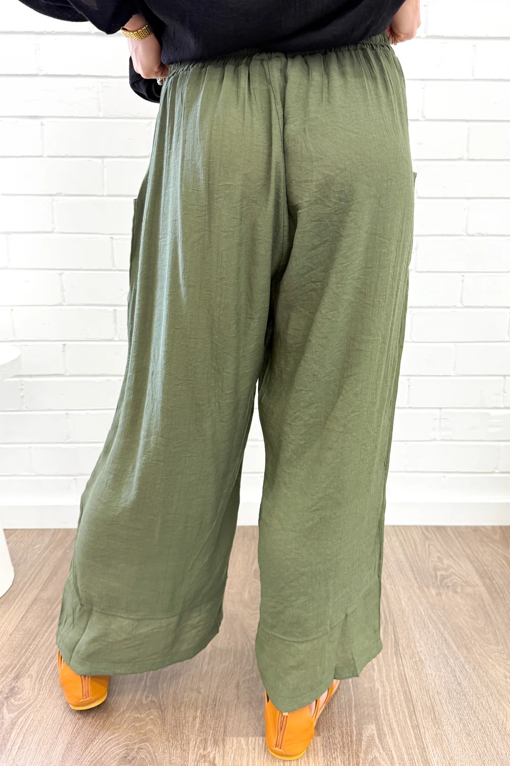 Tibet Pants Petite - Khaki - Image 7