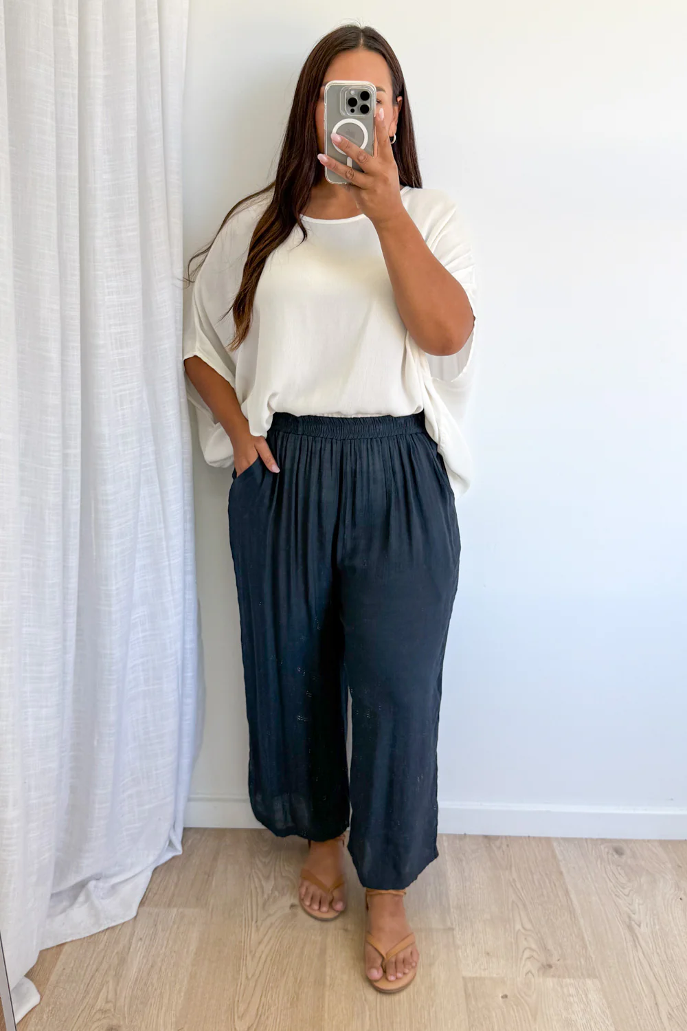 Tibet Pants Petite - Navy - Image 10