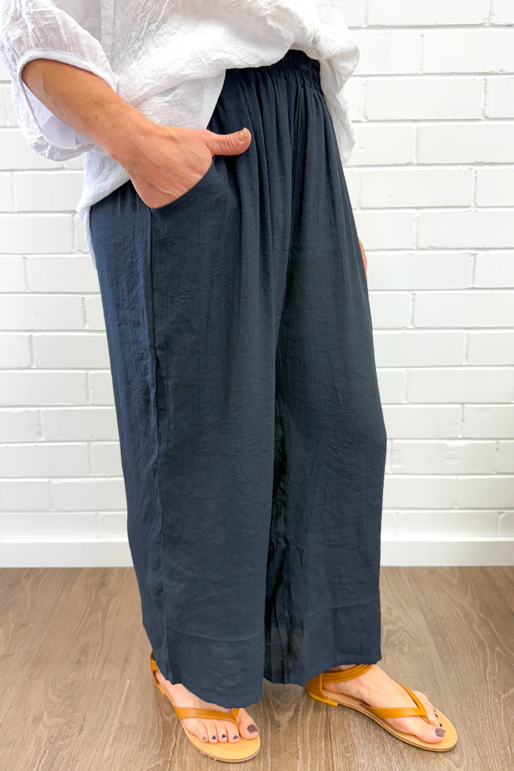 Tibet Pants Petite - Navy - Image 4