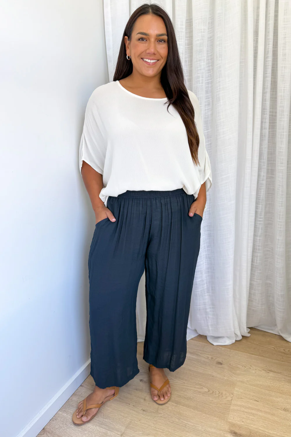 Tibet Pants Petite - Navy - Image 7