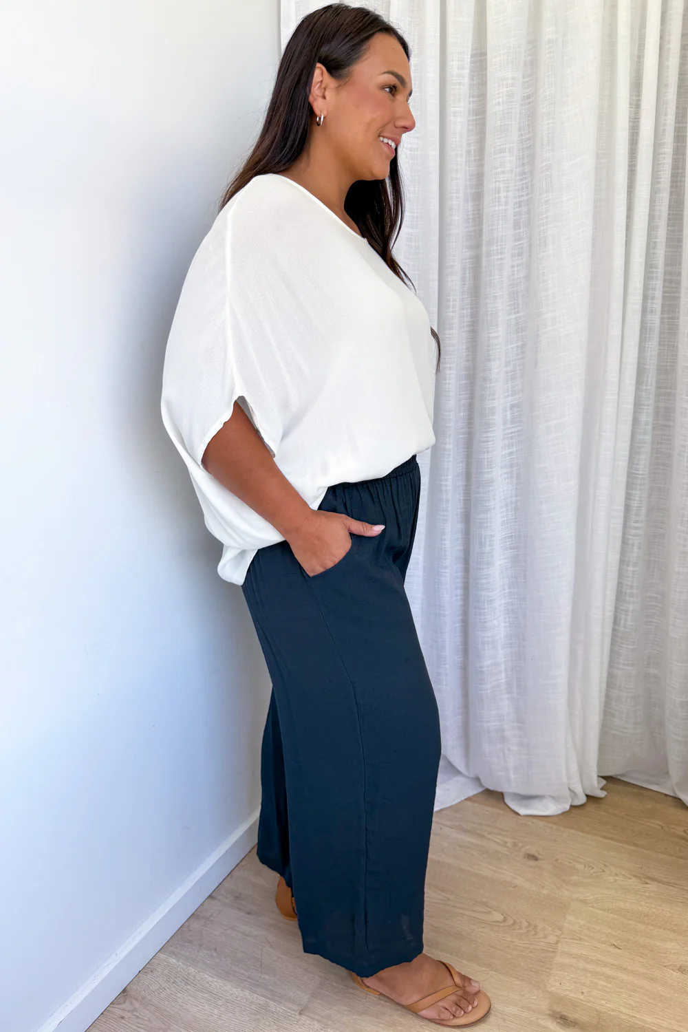 Tibet Pants Petite - Navy - Image 8